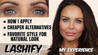 MY EXPERIENCE WITH LASHIFY  NATURAL STYLES  MORE AFFORDABLE OPTIONS  AT HOME LASH EXTENSIONS [upl. by Melia]