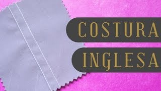 Tutorial Costura inglesa [upl. by Luane]