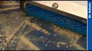 Dry carpet Cleaning with Carpetlife powder and cleaning machine Carpetlife Profi 350 [upl. by Silvestro]