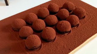 Truffes au chocolat 👍🍫 تريف الشكلاطة صنع منزلي [upl. by Idahs377]