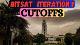 BITSAT 2024 Iteration 1 Cutoffs Released  BITS Pilani [upl. by Clava]