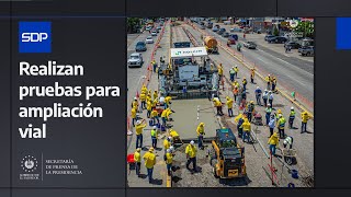 Gobierno del Presidente Nayib Bukele realiza pruebas de pavimentación en la carretera Los Chorros [upl. by Ihteerp]