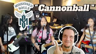 Missioned Souls  Canonball by The Breeders cover  First Time Reacting To [upl. by Ballou138]