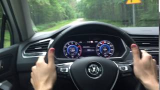 Volkswagen Tiguan 20 TSI 180hp 0100 kmh acceleration przyspieszenie [upl. by Nomla820]