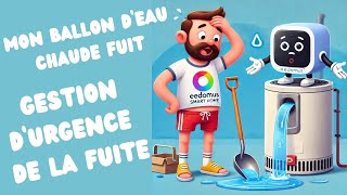 quotGérer provisoirement une fuite de ballon deau chaude avec une solution connectée quot [upl. by Livia]