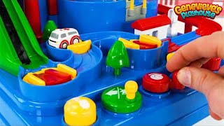 Best Car Toy Learning Video for Toddlers  Preschool Educational Toy Vehicle Puzzle [upl. by Imarej]