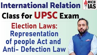 Indian Polity Class by Amit Akshay Sir  UPSC Exam  Election Laws  RICE IAS [upl. by Ecidnak]