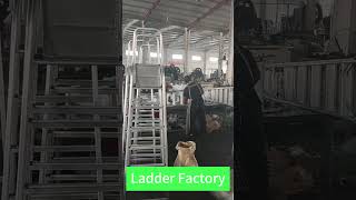 Do you want to see how to make ladder step ladder aluminum ladder ladder manufacture [upl. by Henebry]