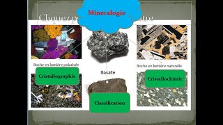 Mineralogie chapitre1  La Cristallgraphie Darija [upl. by Onimod]