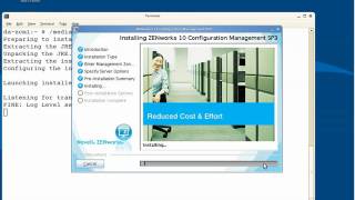 Novell ZCM10 SP3 Installing the First Primary Server [upl. by Ardnak209]