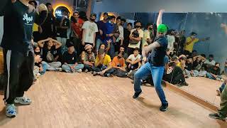 Bboy jin vs Deepak eboy all style battle at queens jam 2021 [upl. by Risay]