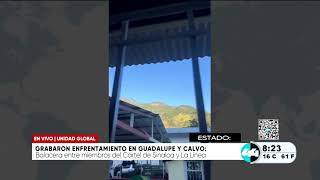 Grabaron enfrentamiento en Guadalupe y Calvo [upl. by Nimesh]