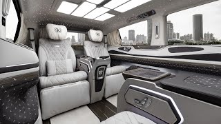 2023 Mercedes V Class Long  VIP Luxury FULL Review V300 Klassen Business Edition Interior MVE1614 [upl. by Aeiram288]