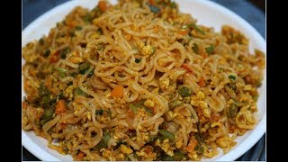 Egg Maggi  Egg Maggi Recipe  How to Make Egg Maggi Masala Recipe [upl. by Lebyram]