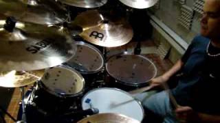 Iron Maiden  Hallowed Be Thy Name drum cover [upl. by Brandwein242]