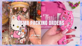 ASMR Packing Orders TikTok Compilation📦💕7 [upl. by Teressa]