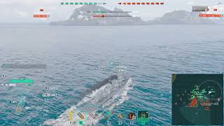 World of Warships  Orage in Mode Shuffle  1640 BXP  Rushing to Incomparable [upl. by Nauq]