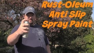 Rustoleum AntiSlip Spray Paint [upl. by Aelem]