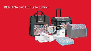 Cherry Chat BERNINA B570 QE Kaffe Edition [upl. by Ecnaralc880]