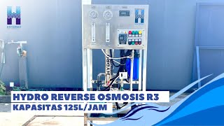 HYDRO REVERSE OSMOSIS R3  KAPASITAS 125 L  JAM [upl. by Okim]