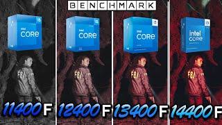 Intel i5 11400F vs 12400F vs 13400F vs 14400F  Test  1080p  1440p  RTX 4090 [upl. by Etnoval]