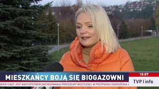 TVP Info  Polska Bliżej  2024 11 08  Raba Wyżna  Mieszkańcy boją się biogazowni [upl. by Toddy]