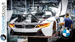 BMW i8 Production  EXTREME Modern CAR FACTORY [upl. by Benoit550]