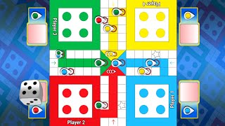 Ludo game in 4 players match  Ludo king 4 players match [upl. by Oruam]