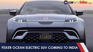 Fisker Ocean Electric SUV  carandbike [upl. by Attelrahc982]