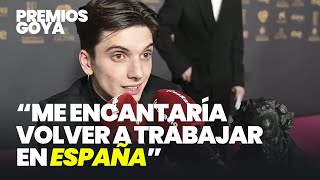 Matias Recalt tras ganar el Goya “Me encantaría volver a trabajar en España” [upl. by Anneres111]