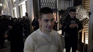 Hero Fiennes Tiffin  After Movieparis Fashion week 2 mars 2024 hôtel mandarin [upl. by Tomlin]