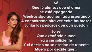 Tini  Diciembre LetraLyrics [upl. by Akins]