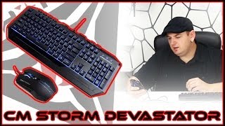 CM STORM DEVASTATOR  Unboxing  Recenzija  Prvi Pogled  Review [upl. by Eiliab]