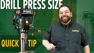 Drill Press Sizing Made Easy [upl. by Hubing643]