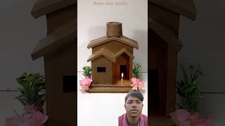 Destroying diya new clay design mud house 🏠destroying reaction greenscreen mudhouse clay [upl. by Uri]