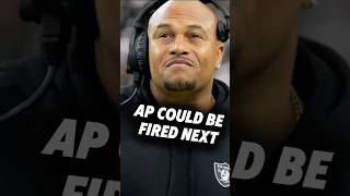 Antonio Pierce could be fired by the Raiders next shorts [upl. by Dillon611]