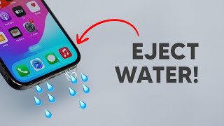 How to EJECT Water From your iPhone [upl. by Arodasi]