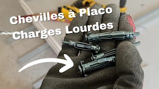 Les Chevilles Molly  Idéales Pour Fixer des Charges Lourdes dans du Placo [upl. by Aydni1]