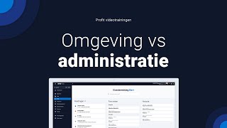 Omgeving vs administratie [upl. by Thurlow]