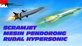 Cara Kerja Ramjet amp Scramjet Mesin Pendorong Rudal Hypersonic [upl. by Eriha34]