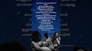 manathe marikurumbe song Lyrics pulimuruganmoviesong malayalamsonglyrics viralsong emotionalsong [upl. by Ettennal]