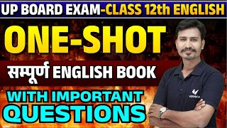 Class 12 English Important Questions  UP Board 12th English One Shot [upl. by Zantos]