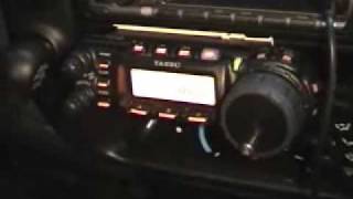 Yaesu FT857 and ATAS120 Mobile Setup [upl. by Dombrowski]