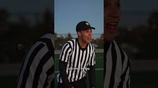 NFL refs be like 🤝🤣 nfl footballshorts nflfootball [upl. by Palocz]