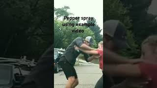 pepper spray using example video ssk creations [upl. by Kellen840]