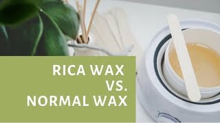 Benefits of Rica Wax over a Normal Wax [upl. by Ranita359]