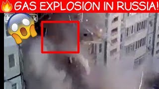 🔥 GAS EXPLOSION 9Storey House in Magnitogorsk Russia collapses in Minutes [upl. by Aieki547]