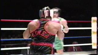 Mark Lanton Fights The Finals1990 AllArmy Boxing Championships Ft Huachuca AZ [upl. by Durware]