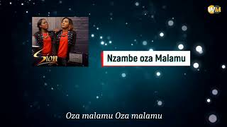 Nzambe oza malamu remix by SION  Aime Nkanu  Paroles [upl. by Misa755]