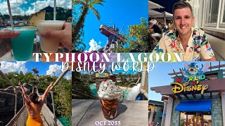 A DAY AT DISNEYS TYPHOON LAGOON amp A DATE NIGHT AT DISNEY SPRINGS BOATHOUSE amp GIDEONS  OCT 2023 [upl. by Ennalorac]